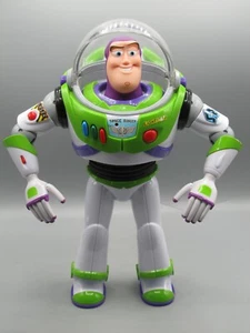 Toy Story 4 Buzz Lightyear 12" Interactive Drop-Down Action Figure Rare! WORKS! - Picture 1 of 20
