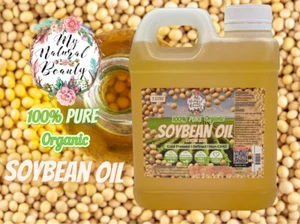 100% Pure Organic Soybean Oil- 1 Litre - Picture 1 of 13