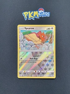 Juego de cartas coleccionables Pokémon Spearow Sun & Moon Base Set 97/149 Holograma inverso LP. - Imagen 1 de 3