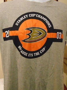 Anaheim Ducks 2007 Stanley Cup T-Shirt Large - Bild 1 von 1