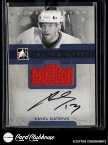 2007-08 ITG Superlative Jerseys Autographs Gold #AJ-PD Pavel Datsyuk /10 - Picture 1 of 2