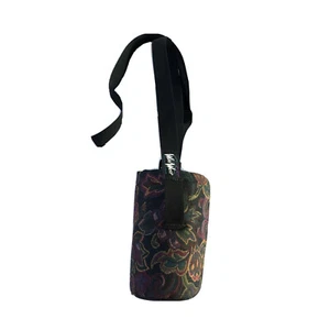 Wild West Western Textured Bottle Water Cross Body Bag, 6”H x 3”L x 3”W - Picture 1 of 7
