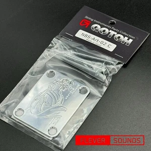 GOTOH NBS-Art-02 Hals Gelenkplatte japanische Kunstsammlung Serie Ukiyoe Chrom - Bild 1 von 10