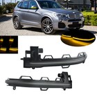 2x For BMW X3 X4 X5 X6 Dynamic LED Wing Door Mirror Indicator Turn Signal Light