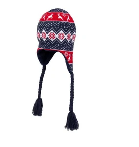 Wembley Holiday Fairisle Peruvian Winter Hat MSRP $36 () - Picture 1 of 4