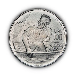 SAN MARINO. 1972, 100 Lire - Maternity, St. Marinus Crossing, Adriatic, Towers 4 - Picture 1 of 3