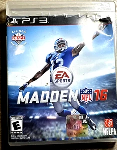 $40 Used Madden NFL "16" PS3 PlayStation 3 FOOTBALL GAME Big Playa's Big Scoring - Picture 1 of 1