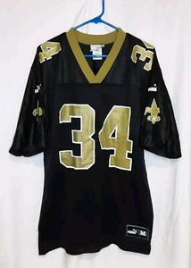 Vtg Puma RICKY WILLIAMS #34 New Orleans Saints Jersey Men's Medium  -L8 - Picture 1 of 4