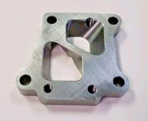 DSM EVO 6/7/8/9 Header Manifold to T3 Turbocharger Flange Adapter Fit Mitsubishi - Picture 1 of 2