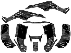 TRX 250EX 2001-2005 gris Apache kit de gráficos Senge compatible con Honda - Imagen 1 de 7