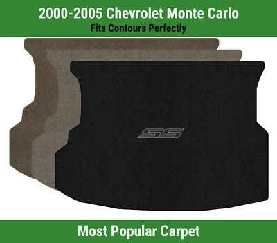 Alfombra de maletero Lloyd Ultimat para Chevrolet Monte Carlo '00-05 con logotipo negro SS Foto 1 de 4