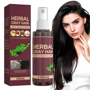 Cuidado del cabello hidratante reparación del cabello masaje oscurecimiento del cabello acondicionador spray - Imagen 1 de 11