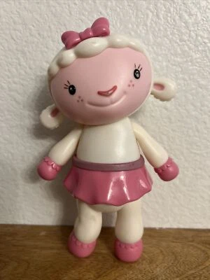 DOC MCSTUFFINS LAMBIE 7.5” ACTION FIGURE DISNEY PLASTIC TOY - Image 1 of 4