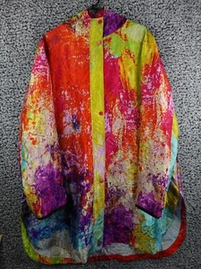 UBU Pack Your Personality Raincoat Reversible Womans 1XL Vibrant Wearable Art - Picture 1 of 12