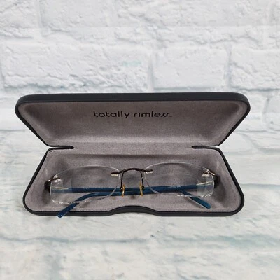 Anteojos Totally Rimless TR 214 54-21-140 BRN con estuche Silhouette Foto 1 de 4