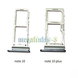 2x For Samsung Galaxy Note 10 5G Note 10 Plus SIM Card Tray Slot Holder Dual SIM - Zdjęcie 1 z 2