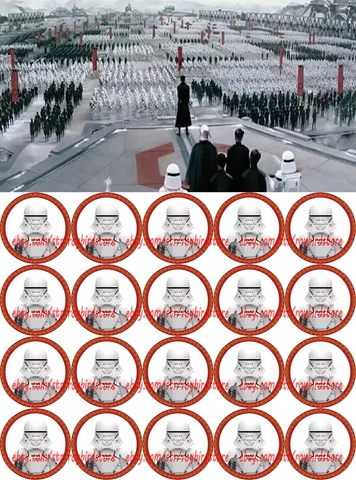 20PCS Sith Eternal Trooper Clone White Jet Trooper 1.6 Inch Small Figure DIY Toy Cover