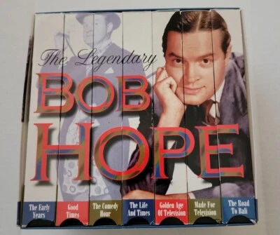 The Legendary Bob Hope (7 VHS Video Box Set)  Marathon Music & Video 7 Hours VG - Image 1 of 3