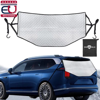 SUV Car Rear Windshield Cover for Snow Rain Dust Weatherproof Window Protection - Image 1 of 4