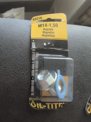 Tapón de drenaje de aceite del motor Dorman 652-16 se adapta a los modelos Dodge, Honda y Plymouth Foto 1 de 2