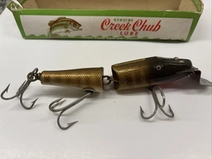 SEÑUELO DE PESCA PIKIE ARTICULADO CREEK CHUB 3034W Pikie de colección en caja - Imagen 1 de 11