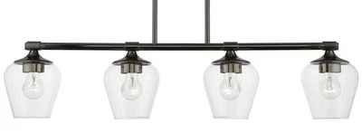 Livex Lighting 46724 Willow 4 Light 6"W Commercial Linear - Black - Image 1 of 4