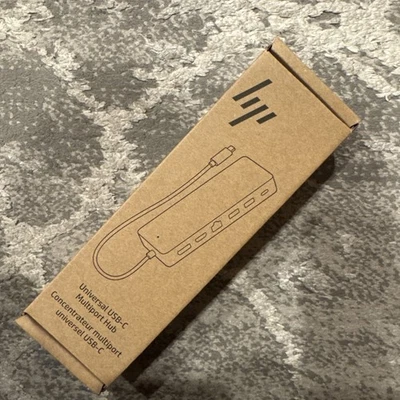 New HP Universal USB-C Multiport Hub 50H55UT - Image 1 of 4