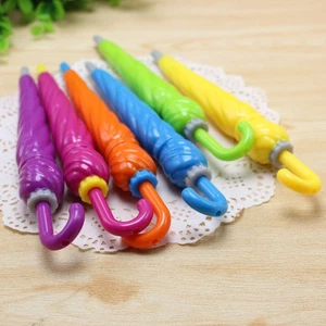 6 Pcs Umbrella Ballpoint Pen Cute Pens Funny Child School Ball-point - Picture 1 of 12