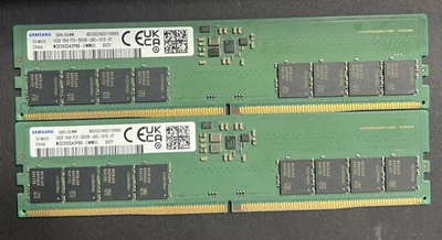 RAM de escritorio SAMSUNG 16GB DDR5 5600 UDIMM 1Rx8 PC5-5600B-UA0-1010-XT 288 pines Foto 1 de 2