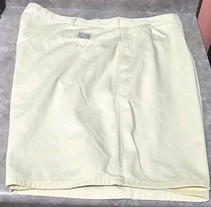 POLO RALPH LAUREN-Yellow Cttn Twill, Mens Pleated, Summer Chino Shorts-(44) - Bild 1 von 5