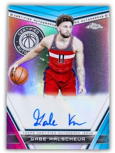 Gabe Kalscheur 2023-24 Topps Chrome Basketball Certified Autograph CA-GK - Picture 1 of 3