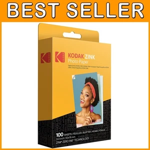 Compatible Zink Paper 2x3 - 100 Sheets - Picture 1 of 8