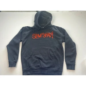 Eminem Slim Shady Black Hoodie Sweatshirt Mens Size Medium - Picture 1 of 10