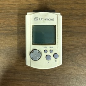 White Visual Memory Unit VMU Sega Dreamcast Official 