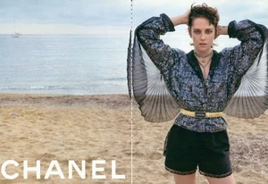 Chanel Magazin Printanzeige Werbung Kristen Stewart Inez & Vinoodh Fashion 4pg 2023 - Bild 1 von 6