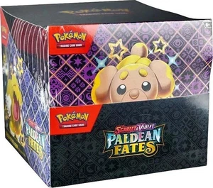 Pokemon TCG Paldean Fates Tech Sticker Collection Display Box Factory Sealed - Foto 1 di 1