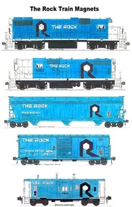 Tren Rock Island Era Azul 5 imanes Andy Fletcher - Imagen 1 de 1