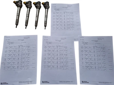 Volkswagen PASSAT B8 2017 Diesel fuel injectors set 0445110469B TVI6865 - Imagem 1 de 4