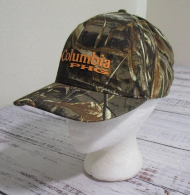 Бейсболка Columbia PHG Flexfit коричневая лесная камуфляжная с 3D-логотипом унисекс L/XL - Изображение 1 из 4