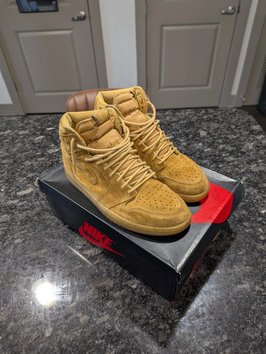 新品未使用 NIKE AIR JORDAN 1 WHEAT AIR JORDAN 1 WHEAT REVIEW - YouTube