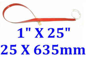 Manta Calefacción Goma Silicona 1" X 25" 25 X 635mm 125W CE UL JSRGO Económica - Imagen 1 de 12