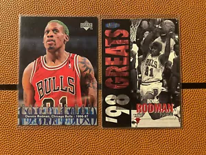 DENNIS RODMAN 1996-97 Upper Deck Dateline NBA #323 Chicago Bulls + ‘98 Greats - Picture 1 of 11