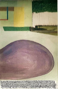 Chris Johanson - Exhibition poster, 2008 solo show in SF at Jack Hanley Gallery - Picture 1 of 1