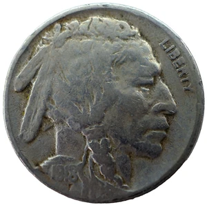 1918-D Buffalo Nickel - F - Fine - Picture 1 of 2