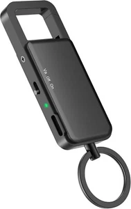 Grabadora de voz 128 GB con reproducción - 9000 horas de almacenamiento de audio, batería de 24 horas L - Imagen 1 de 12