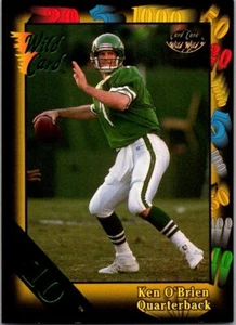 1991 Wild Card #20 Ken O'Brien 10 Stripe - Picture 1 of 2