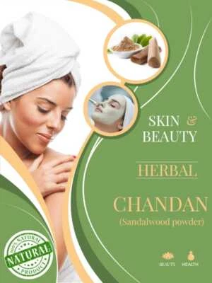 100% Pure Organic Grade A White Sandalwood Powder Chandan Powder For Acne-Free  - Image 1 of 4
