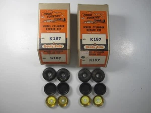 58-66 Checker 54-63 Studebaker kits de reparación de cilindros de rueda K187 - Imagen 1 de 2