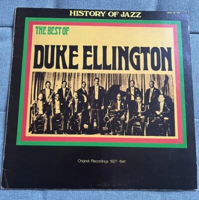 History Of Jazz The Best Of Duke Ellington 1927-1941 Vinyl LP Record Italy 1971 - Image 1 of 4