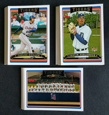 2006 Topps Series 1 & 2 Update ~ DETROIT TIGERS ~ World Series Team Set 36 Cards